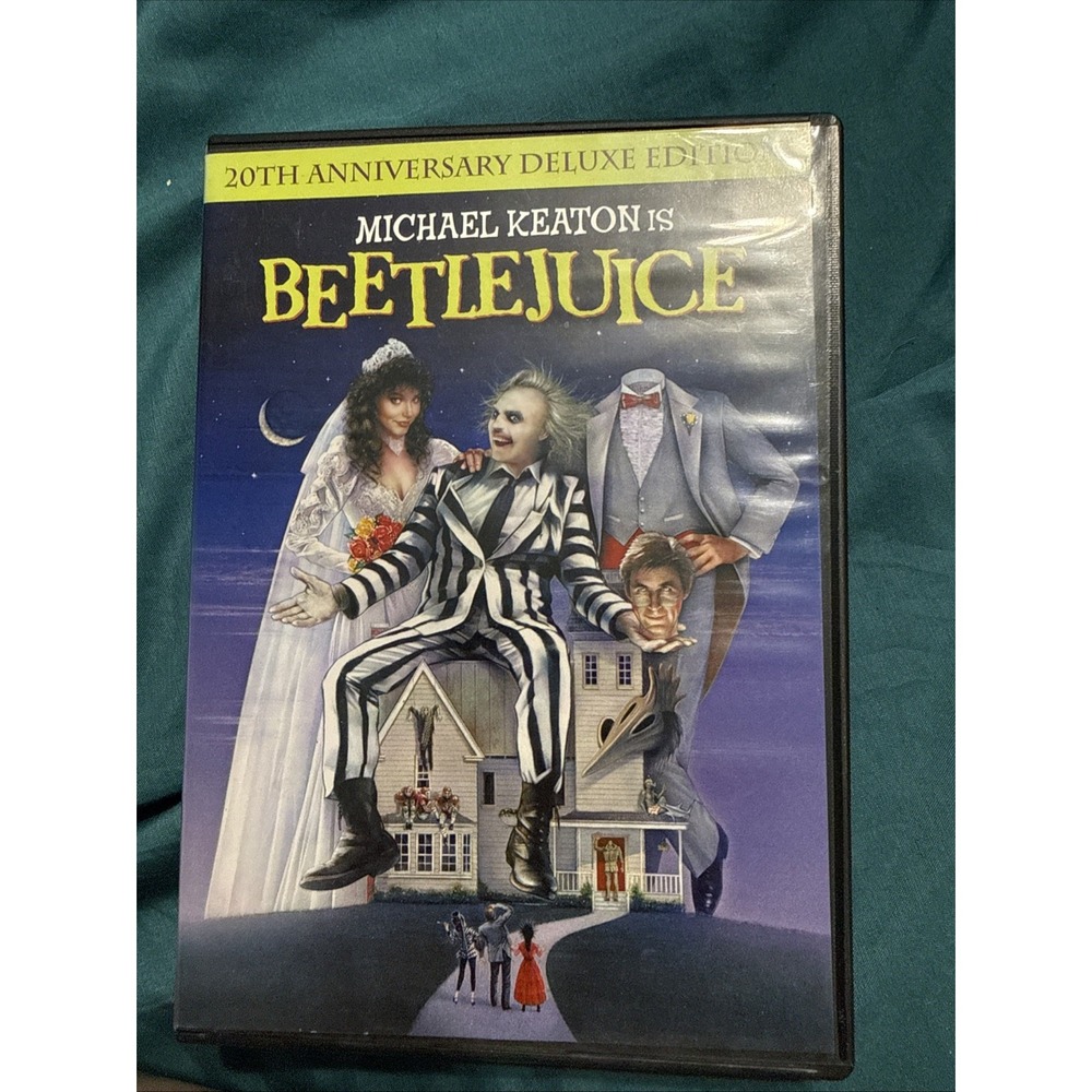 Beetlejuice (DVD, 2008) 20th Anniversary Edition Michael Keaton